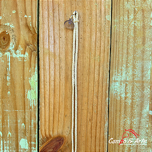 Suporte p/ Chapéu de Couro Trançado