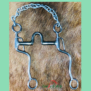 Freio 2 Jogos Bob Lumes Bocal Ferro Perna S Inox