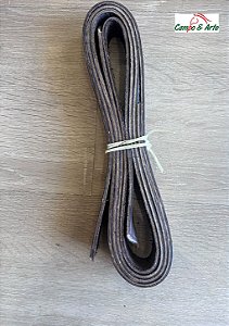 Látego de Couro de sola com banho de óleo