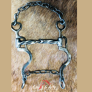 Freio capão do leão de ferro Bridão estrela