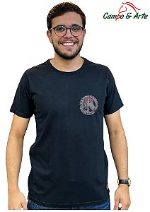Camiseta masculina cavalo crioulo