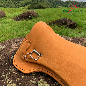 Sela N°2 Anatômica SEM Gato - Cor Mostarda