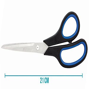 Tesoura Multiuso Profissional Grande 21cm Lâmina Inox