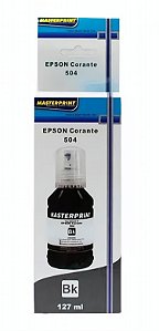 Refil De Tinta Compatível Epson Corante Black 504/544 127ml