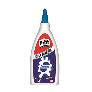 Cola Branca Líquida Lavável Pritt Tenaz 110g