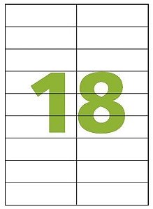 Etiqueta A4 63,5 X 46,6 A4361 200 Folhas 3600 Etiquetas a4 18