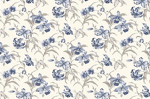 Papel De Parede Adesivo 45cm x 10 metros Lírio