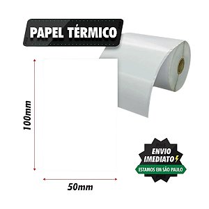 20 rolos Etiqueta Térmica 10x15 100x150 Rolo Jumbo 400 unidades| Etiquetas DK