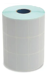 5 Rolos 33x21 3 Colunas Adesivo Á Prova D'agua C/4000 Etiquetas