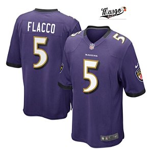 Camisa Futebol Americano NFL Baltimore Ravens Joe Flacco #9