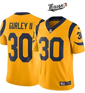 Camisa Futebol Americano NFL Los Angeles Rams Todd Gurley II #30
