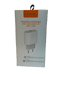 Carregador USB C 20w para iPhone