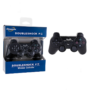 Controle Sem Fio Playstation 3 Ps3 Joystick Wireless + cabo
