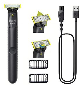 Barbeador aparador e raspador De Pelos Philips OneBlade QP1424/10