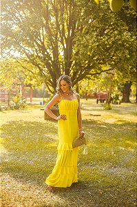 Vestido Busto Franzido