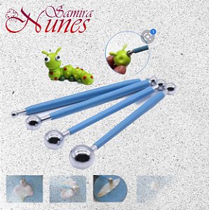 Boleador de Metal com 4 peças