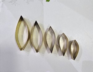 Cortador de Folhas de Inox 5 Peças