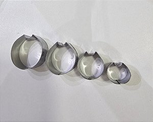 CortadorFolha de Eucalipto Inox 4 Peças