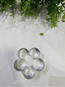 Cortador Flor Inox Médio