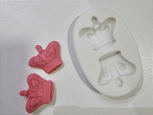 Molde de Silicone 2 Coroas - 001