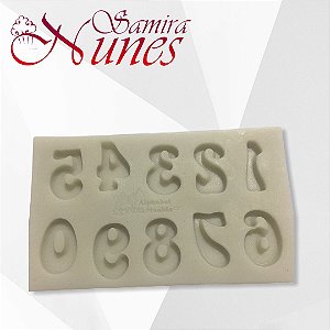 Molde de Silicone Números