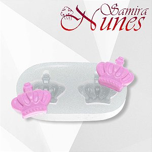 Molde de Silicone Coroa Média Dupla Flexarte