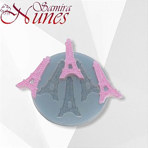 Molde de Silicone Trio de Torres Flexarte