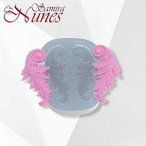 Molde de Silicone Arabesco Espelhado Flexarte - 012
