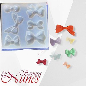 Molde de Silicone Laços