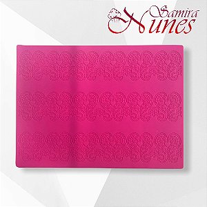 Tapete de Silicone Renda de Açúcar - cod 07