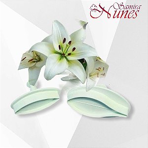 Cortador Ejetor Lírio Grande 2 Peças