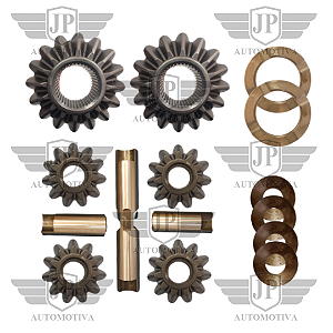 REPARO CAIXA SATÉLITE DIFERENCIAL DIANTEIRO MB ACTROS