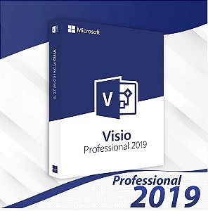 Microsoft Visio Professional 2019- 32/64 BITS - Licença Vitalícia