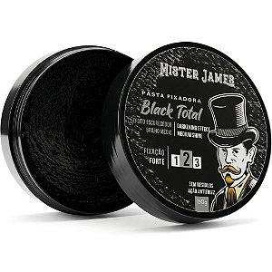 Pomada Modeladora Black (Escurecedora) Mister James 150g