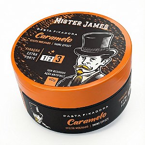 Pomada Modeladora Caramelo Mister James 90g
