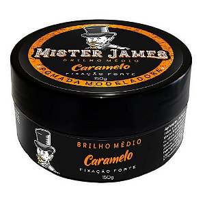 Pomada Modeladora Caramelo Mister James 150g