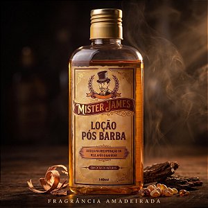 Loção Pós-Barba 140ml - Mister James