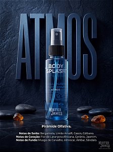 ATMOS - Body Splash Masculino - Cítrico Fresco Amadeirado - 100ml