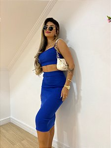 Conjunto Kim Azul Royal