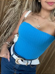 Body Tomara que Caia Azul