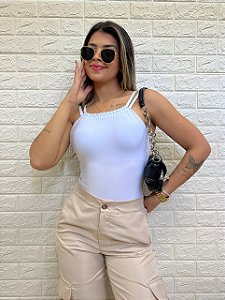 Body duas alças branco