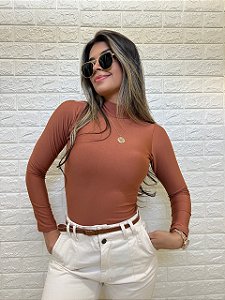 Body Manga Longa Telha