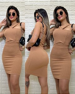 Vestido Lupita Bege