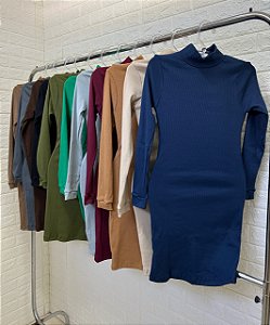 Vestido Elô Azul Marinho