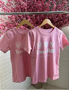 T-shirt Tennis Club Rosa