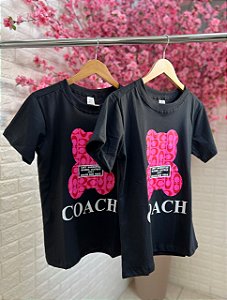 T-shirt Urso Preta