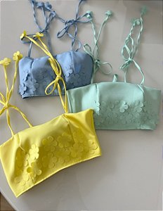 Cropped Fany Amarelo