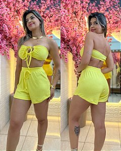 Conjunto Flavia Amarelo