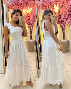 Vestido Priscila Branco
