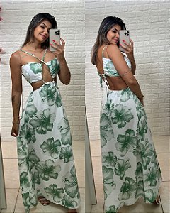 Vestido Micaele Verde
